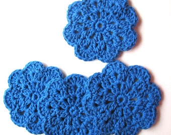 CROCHETED COTTON COASTERS