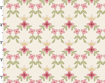 ON SALE 1/2 Yard Maywood Studios Graceful Moment's Little Lattics 8325-E