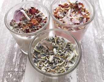 Crystal Intention Votive Candle