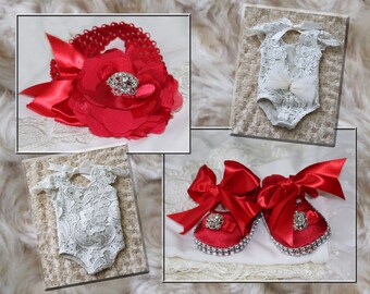 Ceries -newborn romper