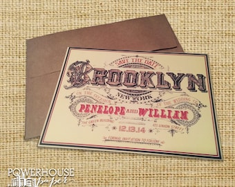 Brooklyn Vintage Save the Date