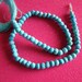 Turquoise Natural Gemstone Beads Grade A 3mm to 3.5mm Round Faceted 7 Inch Beaded Strand
