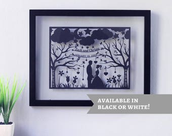 First Anniversary Gifts - First Wedding Anniversary Gifts - 1st Anniversary Gifts - Paper Gifts - Gifts for couples - Paper Anniversary