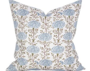 Samode pillow cover in Indigo
