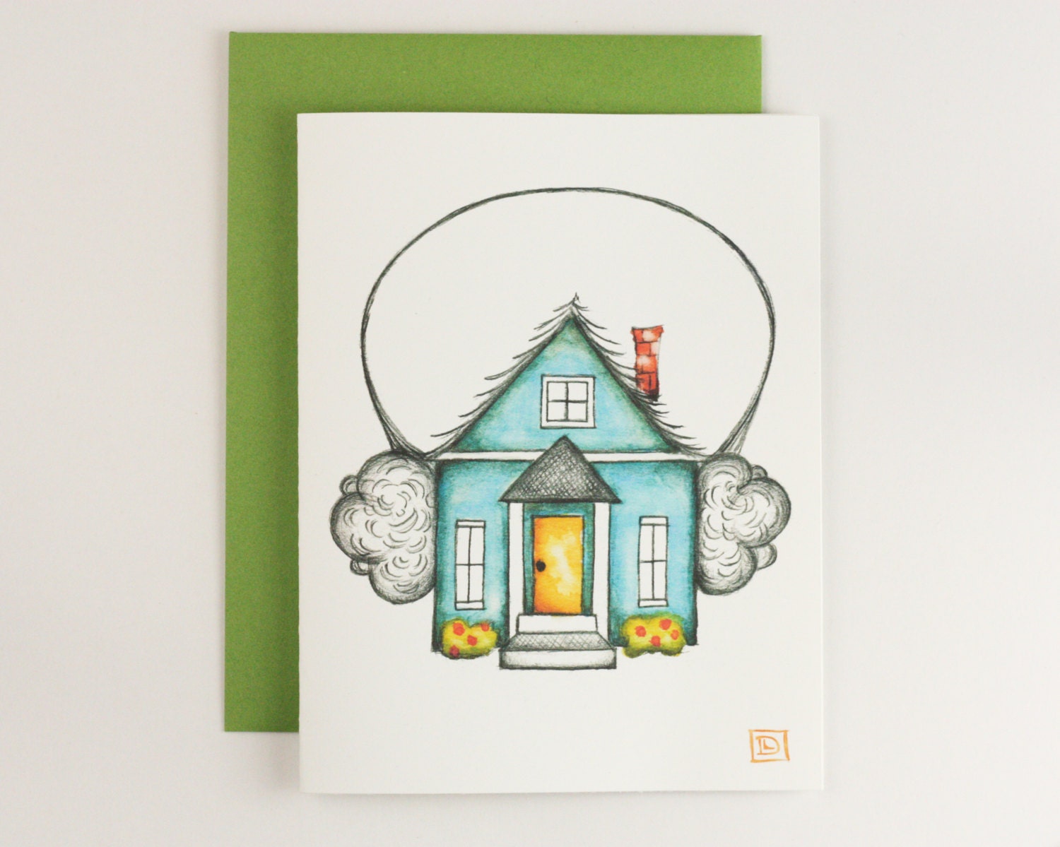 Funny Housewarming Card House Warming Card Earmuffs Witty