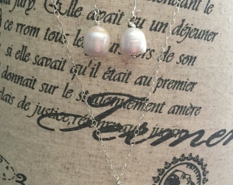Fresh Water Pearl Jewelry Set