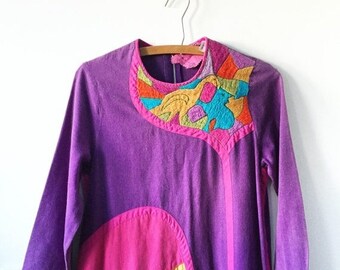 20% OFF SALE Vintage 60s JOSEFA Mexican Embroidered Kaftan, Josefa Mexican Caftan