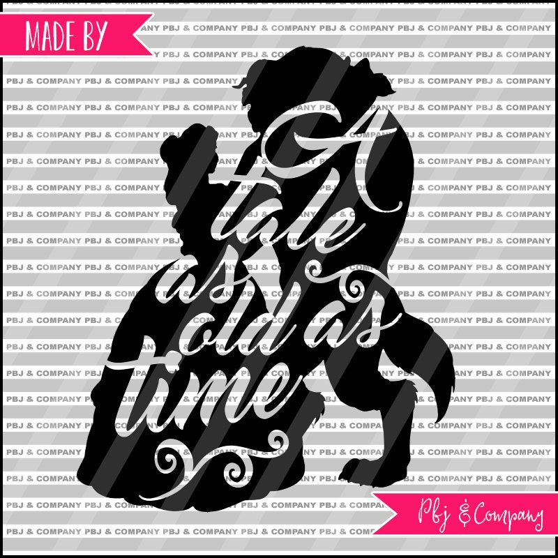 Download Belle and Beast SVG Princess SVG Quote DIY Cutting File