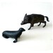 Britain farm and zoo animals vintage toys seal and wild bore wild pig