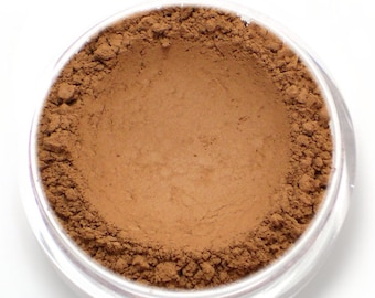 Warm Matte Brown Eyeshadow - "Rosewood" - Vegan Mineral Makeup