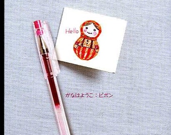 Out of Print / Illustrations with Ball Point Pens - Japanese Book