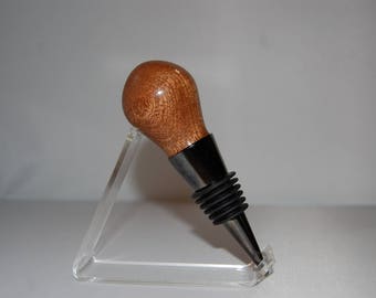 Mahogany Wood Bottle Stopper