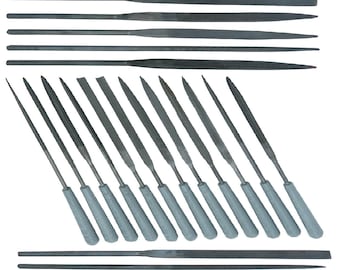 24Pc Brand New File Set Jewelry Hobby and Craft Metal Needle Files Hand Tools Set Marking Joint Knife Repairs Metalworking File Kit