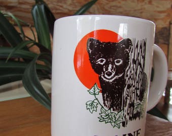 Maine Bear Coffee Mug Souvenir State