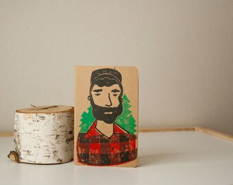 Custom Lumberjack Journal Order For Angela