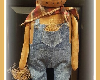 Hector - Primitive Pumpkin Man PATTERN only
