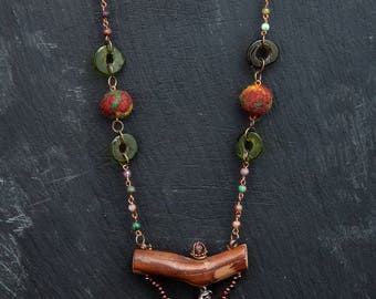 natural elements necklace