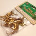 miniature gold Deer ornament (A15)