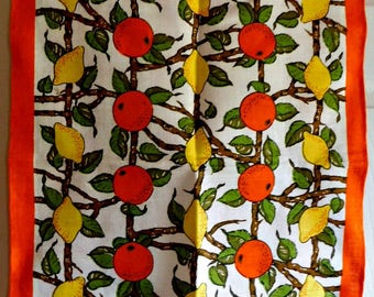 Vintage Orange-Lemon Themed Kitchen Towel-Ulster