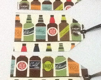 8 Beer Bottles Gift/Thank You Tags