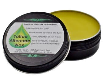 Tattoo Aftercare balm. Vegan, Natural, Organic, Aftercare Repair Treatment.