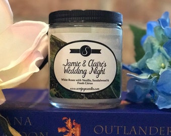 Jamie & Claire's Wedding Night, Outlander Inspired Soy Candle