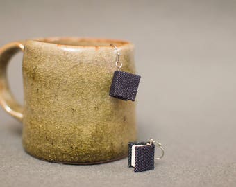 Color Options - Handmade Tiny Book Earrings