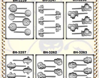 Halloween Hard Candy Molds (B)