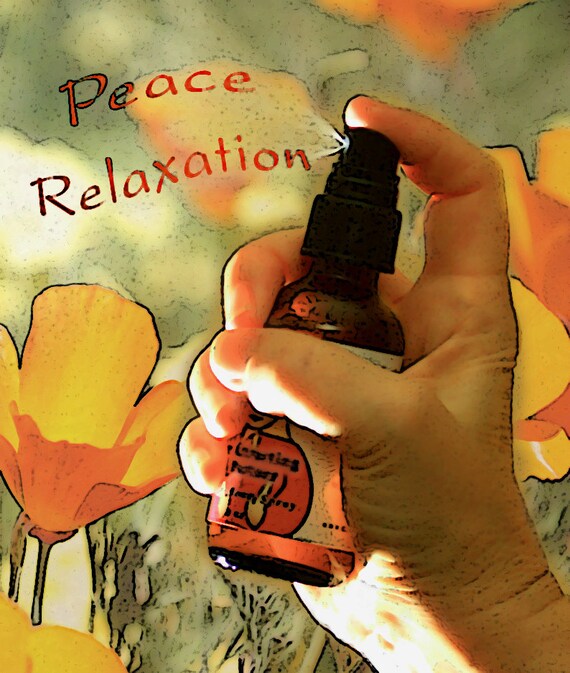 Releasing Worry and Fear Flower Essence Aromatherapy Spray