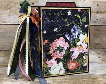 File Folder Mini #4: Graphic 45 Floral Shoppe