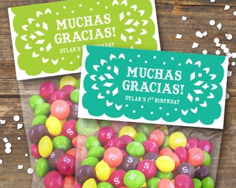 Fiesta Bag Toppers Printable