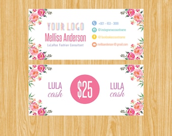 Cash Cards, Personalized Custom LulaCash Money, Lula Cash Lula Bucks Digital File02 | LLC_1