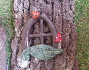Window for Fairy house, Gnome house fairy Gardens