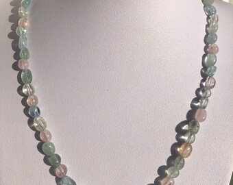 Stainless Beryls Necklace