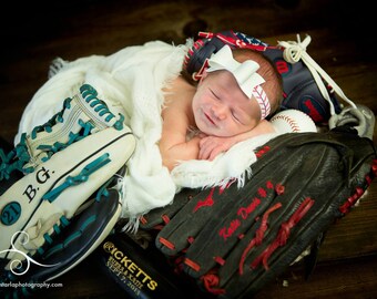 Baseball Headband. Baseball Bow Headband. Baseball Fan Gift. Baseball Lovers Newborn Gift. Toddler. Infant Headband