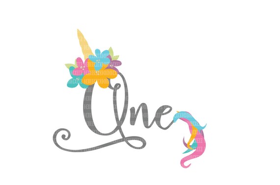 Download Unicorn SVG Files First Birthday SVG Files Cutting Files for