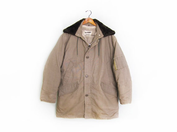 vintage jacket / military jacket / B-9 parka / Korean War
