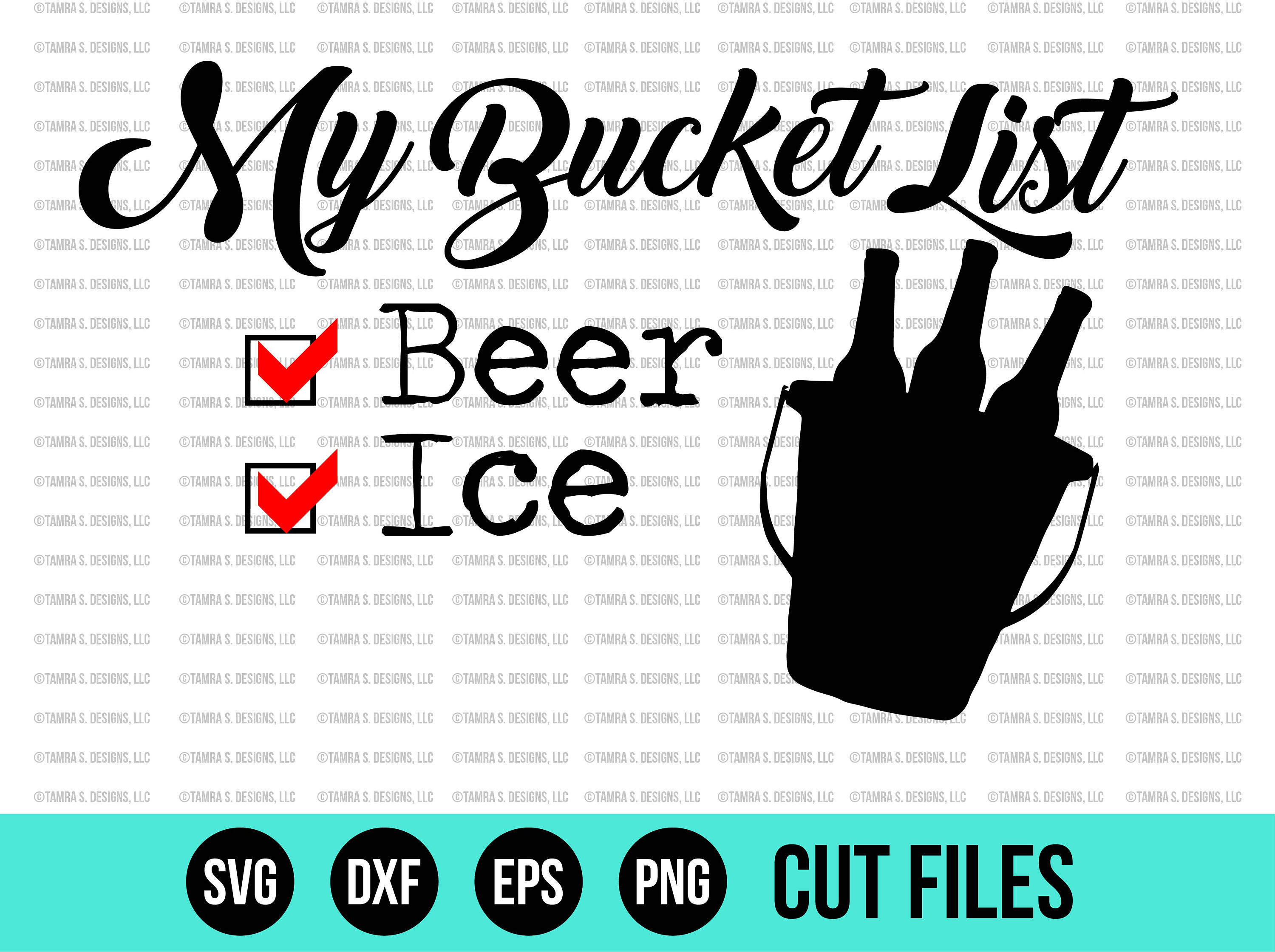 Beer SVG SVG Files Bucket List SVG Summer Svg Funny