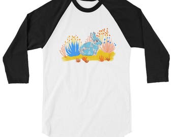 Year of the Rabbit 3/4 sleeve raglan shirt