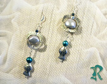 Fish and Wings Earrings