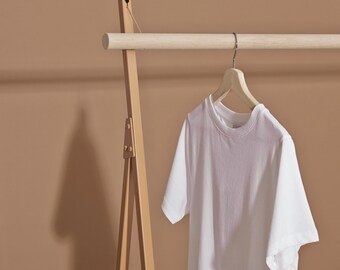 Clothing Rack Hazelnut Brown