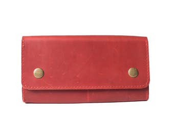 Best womens wallet, billfold wallet, credit card wallet, womens wallets, best friend birthday, leather wallets, leather wallet women, red