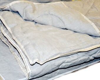 Organic 100% Flax Linen Blanket