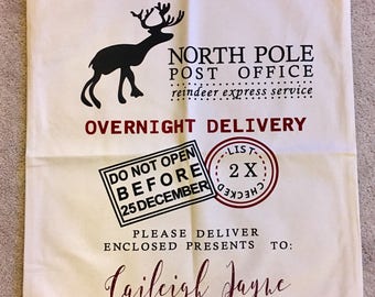 Personalized Santa Sack