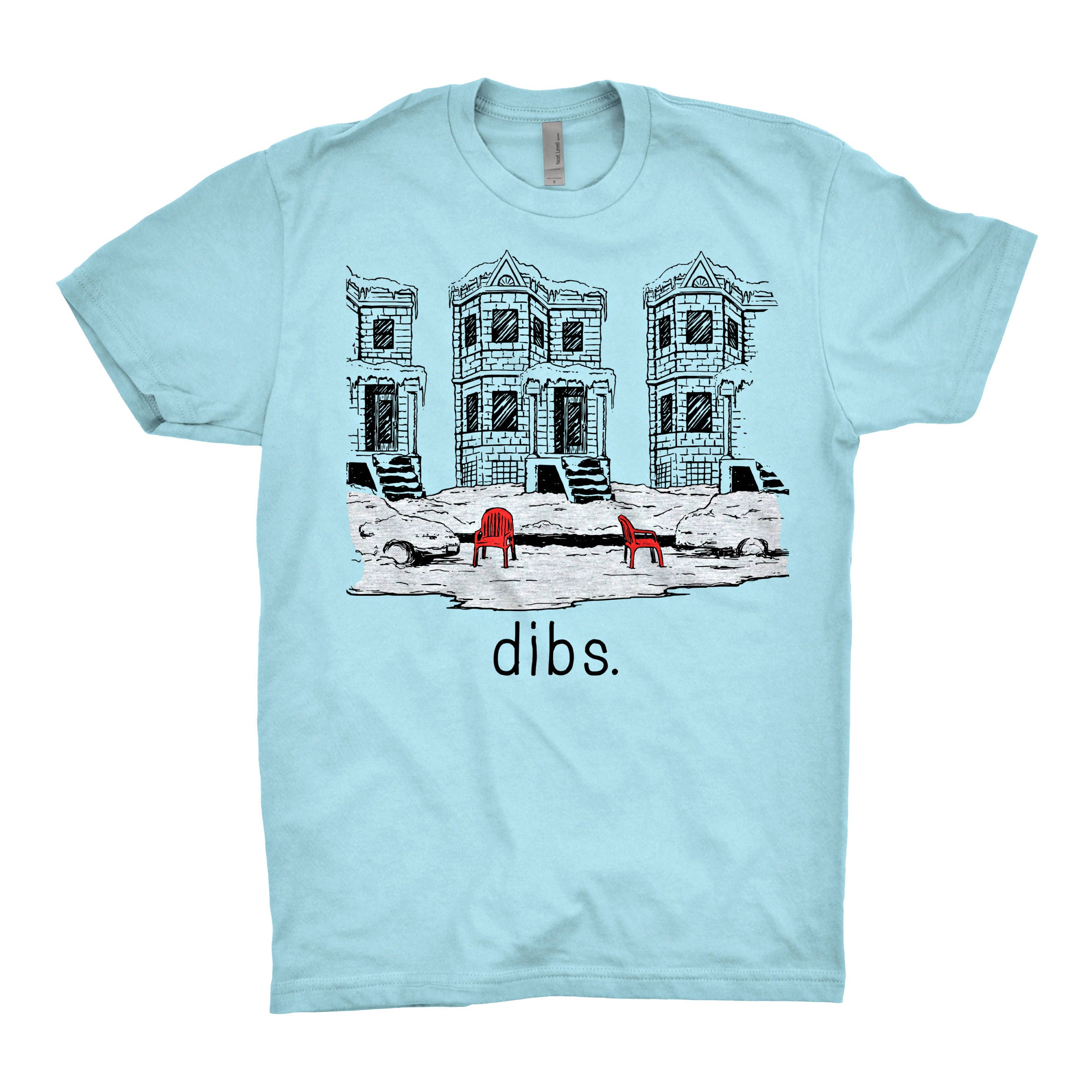 Dibs Parking Chicago T-Shirt