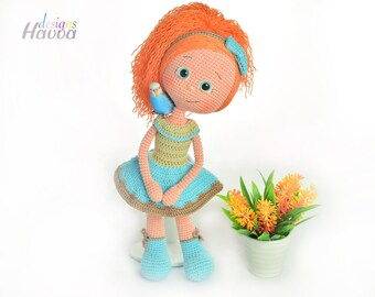 Crochet Pattern - Alya Doll (Amigurumi Doll Pattern)