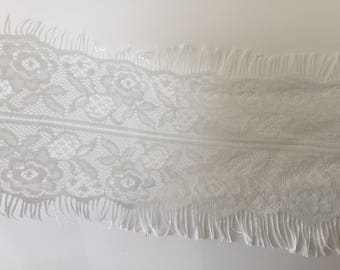 Ribbon lace tulle 11 cm in width