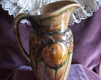 Vintage Holland Mold Pottery Pitcher, 1973