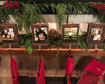 Stocking Holder, Rustic Stocking Hangers , Rustic Christmas Decor