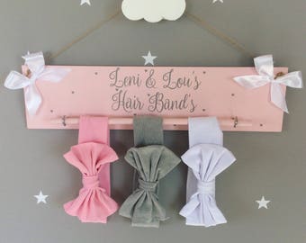 Hair bow holder bow organiser bow holder bow organiser hair band holder hair band organiser bows and bands